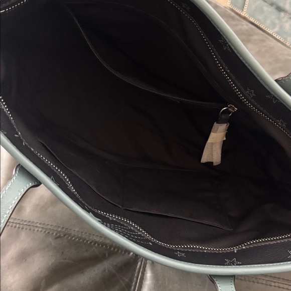 Coach Shooting Star City Tote Shoulder Bag Blue - Picture 4 of 7